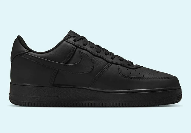 Nike Air Force 1 Low Premium - Black-Preorder Item-Navy Selected Shop