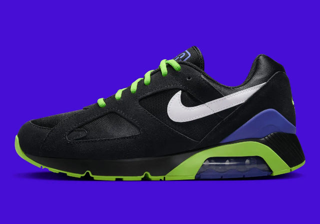 Nike Air 180 - Black/White/Action Green-Preorder Item-Navy Selected Shop