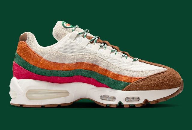 Nike Air Max 95 Big Bubble “7-Eleven” - Sail/Total Orange/Sport Green/Metallic Silver