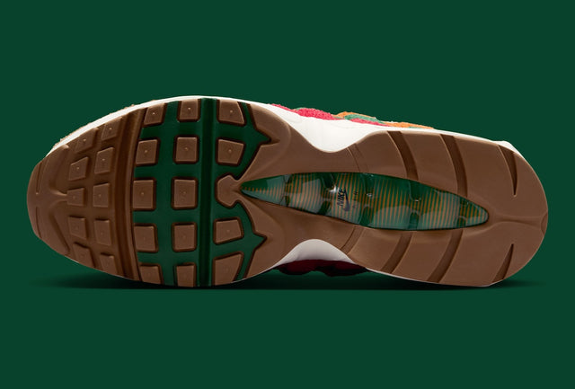 Nike Air Max 95 Big Bubble “7-Eleven” - Sail/Total Orange/Sport Green/Metallic Silver