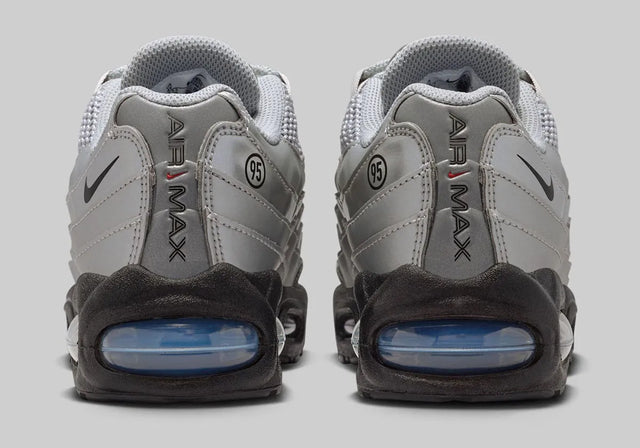 Nike Air Max 95 Big Bubble SE - Metallic Silver/Black/University Red-Preorder Item-Navy Selected Shop