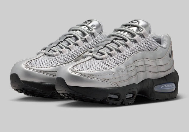 Nike Air Max 95 Big Bubble SE - Metallic Silver/Black/University Red-Preorder Item-Navy Selected Shop