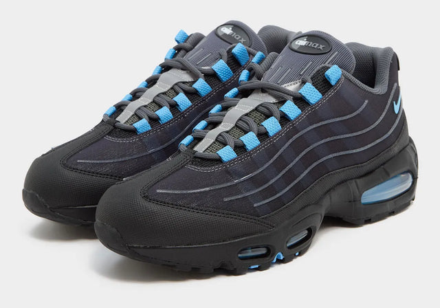 Nike Air Max 95 Big Bubble Tech - Black/University Blue/Iron Grey-Preorder Item-Navy Selected Shop