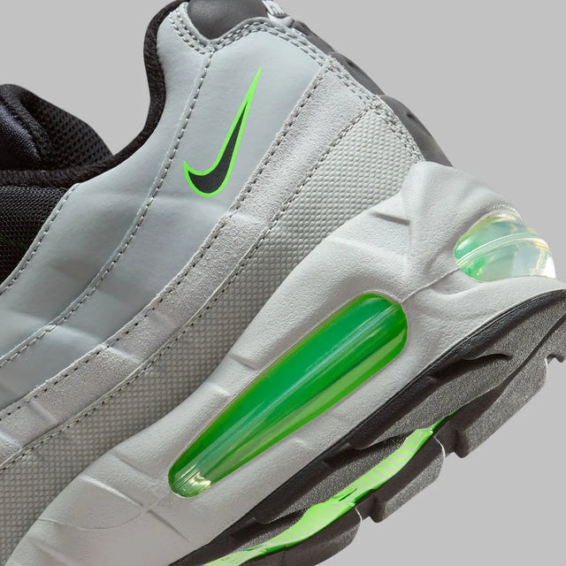 Nike Air Max 95 Big Bubble - LT Smoke Grey/Black/Green Strike/White-Preorder Item-Navy Selected Shop