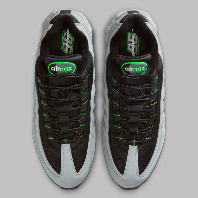 Nike Air Max 95 Big Bubble - LT Smoke Grey/Black/Green Strike/White-Preorder Item-Navy Selected Shop