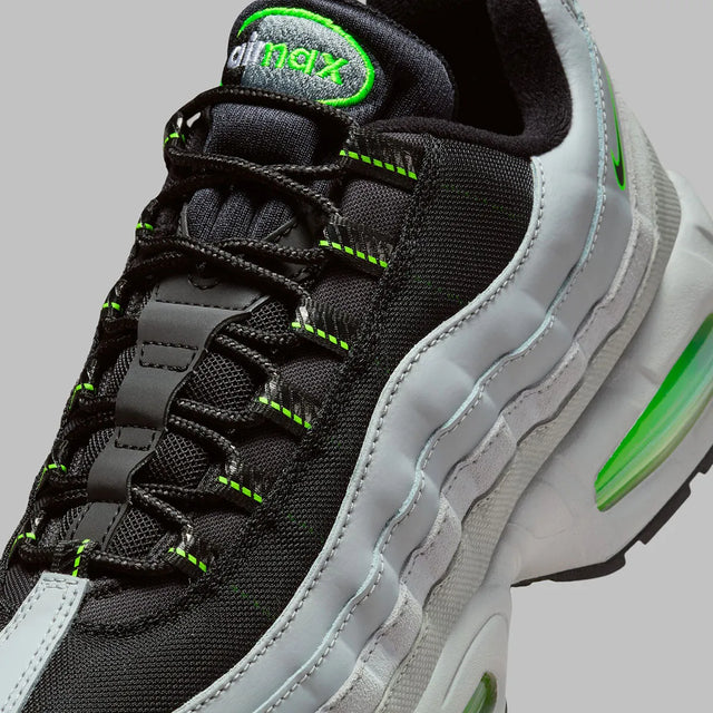 Nike Air Max 95 Big Bubble - LT Smoke Grey/Black/Green Strike/White-Preorder Item-Navy Selected Shop