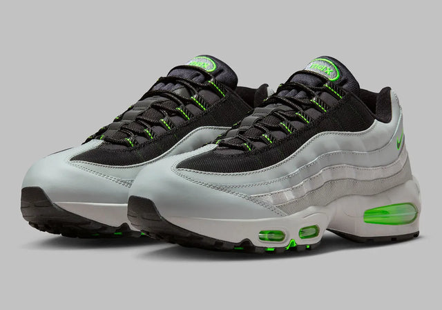 Nike Air Max 95 Big Bubble - LT Smoke Grey/Black/Green Strike/White-Preorder Item-Navy Selected Shop