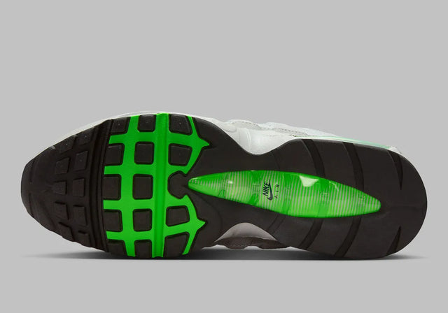 Nike Air Max 95 Big Bubble - LT Smoke Grey/Black/Green Strike/White-Preorder Item-Navy Selected Shop