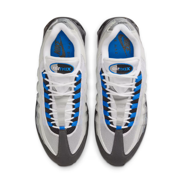 Nike Air Max 95 OG - White/Blue Spark/Black/Neutral Grey/Medium Grey
