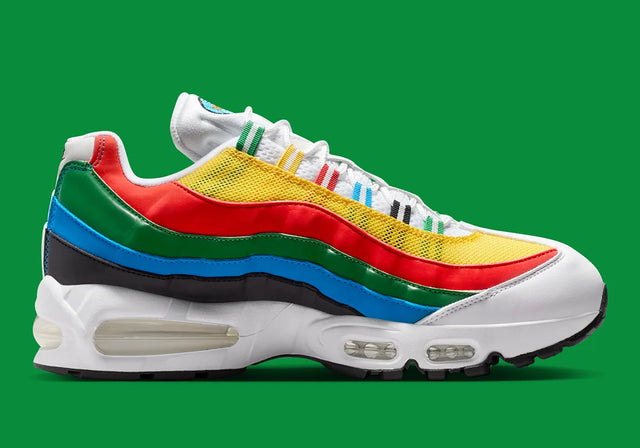 Nike Air Max 95 Big Bubble - Varsity Maize/Chile Red/Classic Green/Photo Blue/Black-Preorder Item-Navy Selected Shop