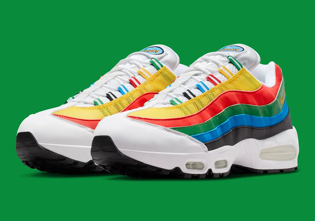 Nike Air Max 95 Big Bubble - Varsity Maize/Chile Red/Classic Green/Photo Blue/Black-Preorder Item-Navy Selected Shop
