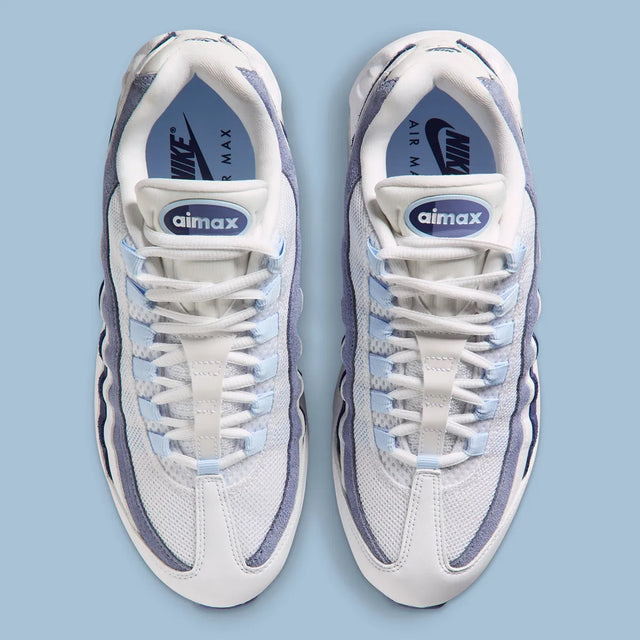 Nike WMNS Air Max 95 Big Bubble - White/World Indigo/Midnight Navy/Celestine Blue-Preorder Item-Navy Selected Shop