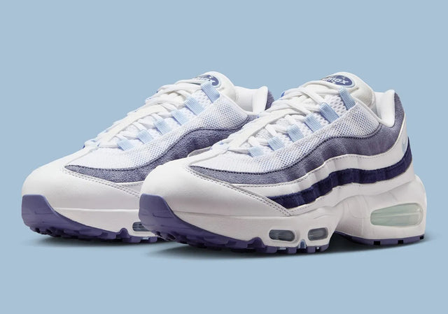 Nike WMNS Air Max 95 Big Bubble - White/World Indigo/Midnight Navy/Celestine Blue-Preorder Item-Navy Selected Shop