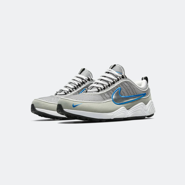 Nike Air Zoom Spiridon - Metallic Silver/White-Preorder Item-Navy Selected Shop