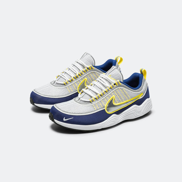 Nike Air Zoom Spiridon SP - White/Metallic Silver/Deep Royal Blue-Preorder Item-Navy Selected Shop