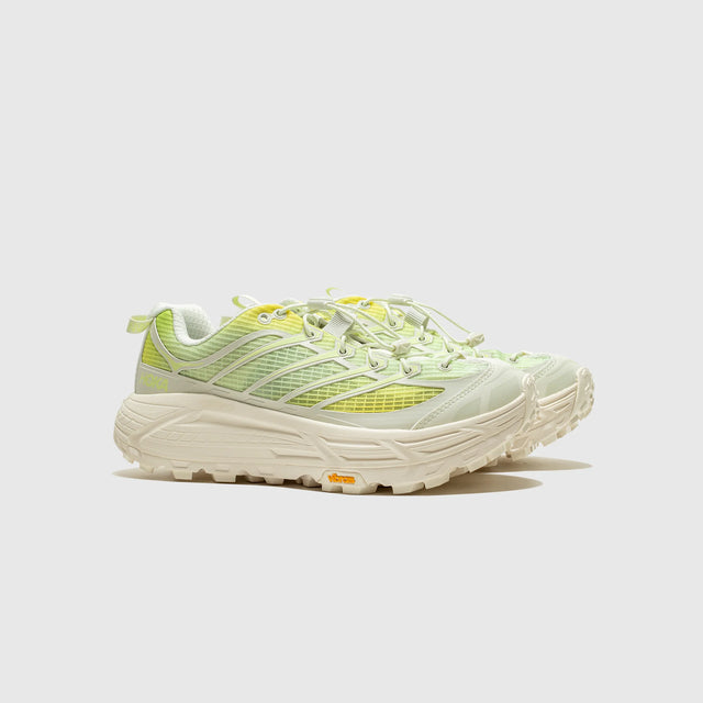 Hoka Mafate Three 2 Grid - Truffle Salt/Sour Lemon-Preorder Item-Navy Selected Shop