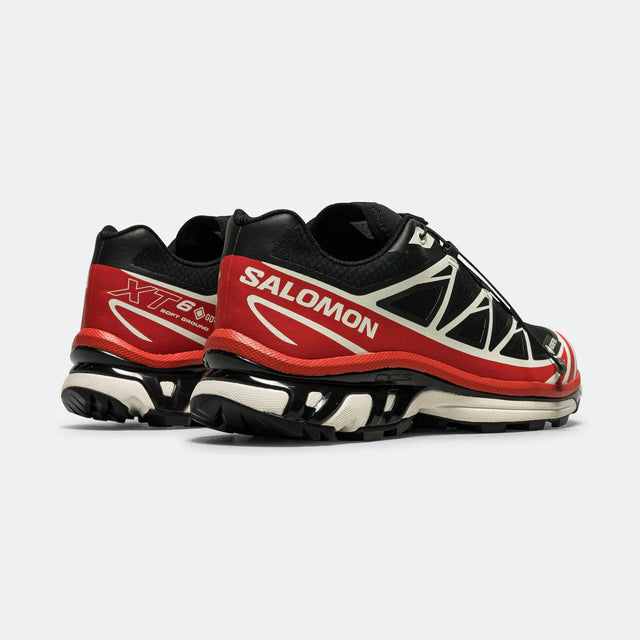 Salomon Lab XT-6 Goretex - Black/Flame Scarlet/Vanilla Ice-Preorder Item-Navy Selected Shop