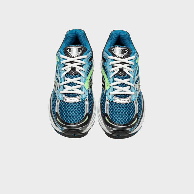 Saucony Progrid Omni 9 - Blue/Lime-Preorder Item-Navy Selected Shop