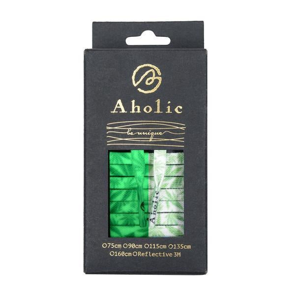 Aholic Hemp Pattern Shoelaces (大麻葉鞋帶) - Glow In The Dark(夜光紀念款)-Shoelaces-Navy Selected Shop