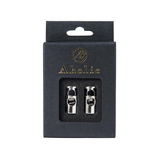 Aholic Lace Lock (經典彈簧扣) - Silver (銀)-Shoelaces-Navy Selected Shop