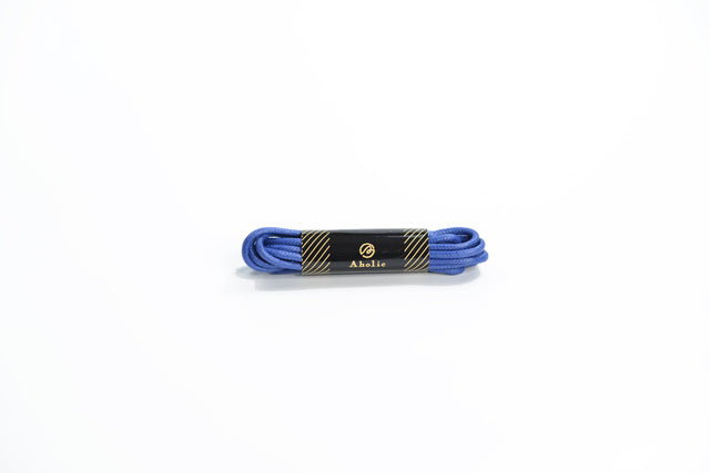 Aholic Anti-Stain Waxed Shoelaces Bundle (上蠟抗污皮鞋鞋帶組合) - 7 Colors (7色)-Shoelaces-Navy Selected Shop