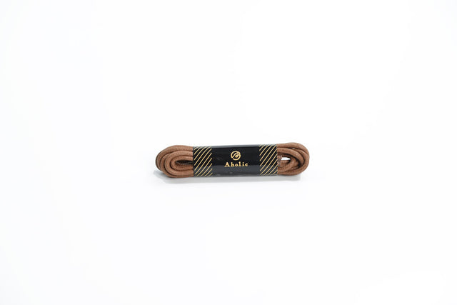 Aholic Anti-Stain Waxed Shoelaces Bundle (上蠟抗污皮鞋鞋帶組合) - 7 Colors (7色)-Shoelaces-Navy Selected Shop