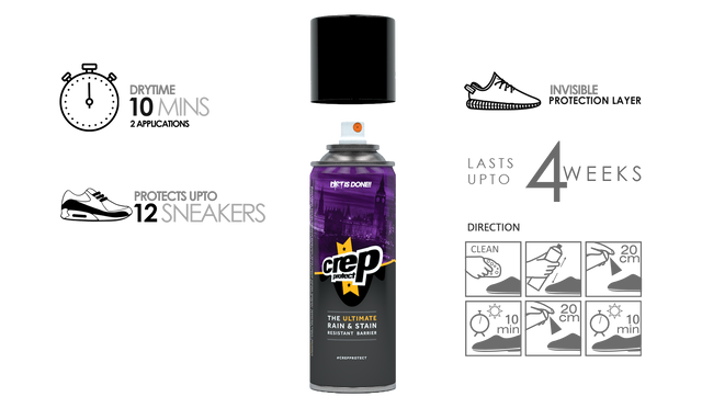 Crep Protect Spray 200ml - The Ultimate Rain and Stain Resistant Barrier-Shoes Care-Navy Selected Shop