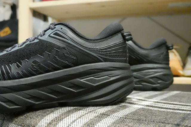 Hoka Bondi 7 - Black/Black-Preorder Item-Navy Selected Shop