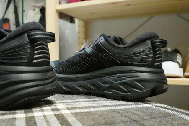 Hoka Bondi 7 - Black/Black-Preorder Item-Navy Selected Shop