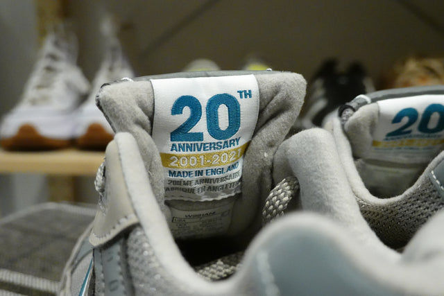 New Balance W991ANI "20th Anniversary" Made in England-Sneakers-Navy Selected Shop