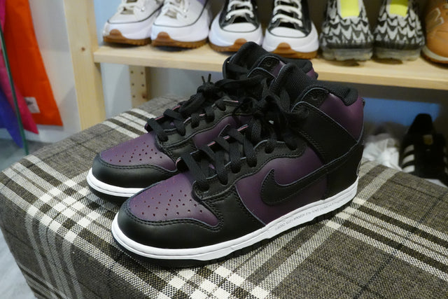 Fragment Design x Nike Dunk Hi - Wine/Black/White-Sneakers-Navy Selected Shop