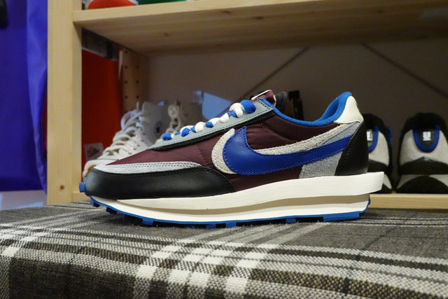 Undercover x Sacai x Nike LD Waffle - Night Maroon/Pale Ivory/Ground Grey/Team Royal-Sneakers-Navy Selected Shop