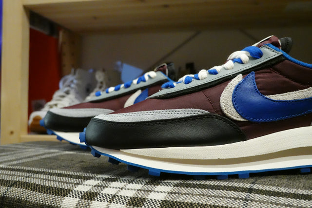 Undercover x Sacai x Nike LD Waffle - Night Maroon/Pale Ivory/Ground Grey/Team Royal-Sneakers-Navy Selected Shop