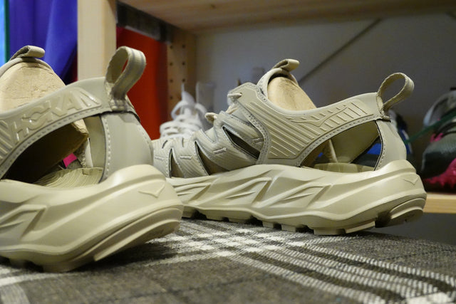 Hoka Hopara - Oxford Tan-Sneakers-Navy Selected Shop