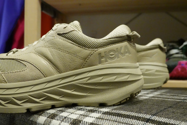 Hoka One One Bondi L - Oxford Tan-Sneakers-Navy Selected Shop