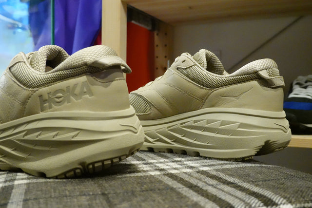 Hoka One One Bondi L - Oxford Tan-Sneakers-Navy Selected Shop