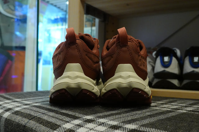 Hoka One One WMNS Anacapa Low GoreTex - Cherry Mahogany/Hot Sauce-Sneakers-Navy Selected Shop