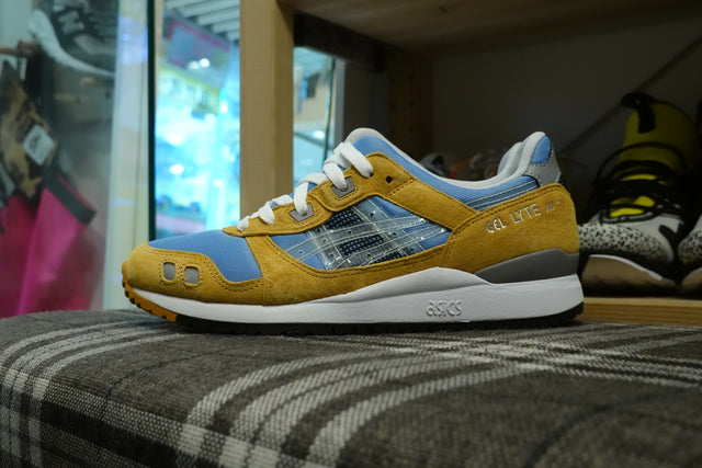 Awake NY x Asics Gel Lyte III - Della Robbia Blue-Preorder Item-Navy Selected Shop