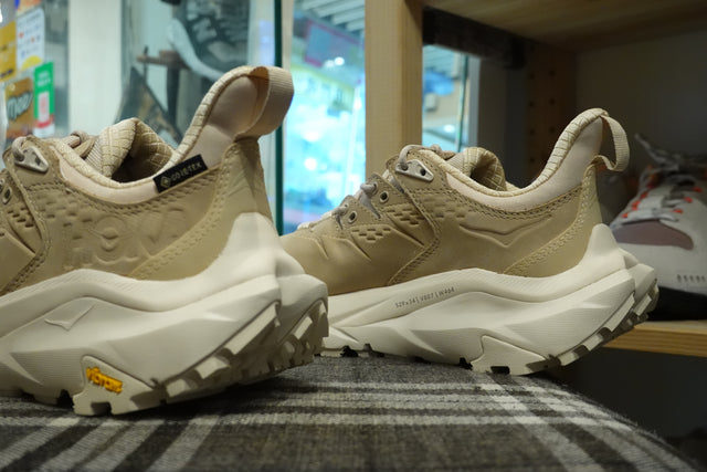 Hoka One One Kaha 2 Low GoreTex - Shifting Sand/Eggnog-Sneakers-Navy Selected Shop