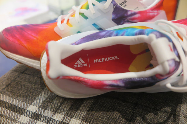 Nice Kicks x adidas Consortium Ultra Boost "Woodstock" - Footwear White/Collegiate Red-Sneakers-Navy Selected Shop