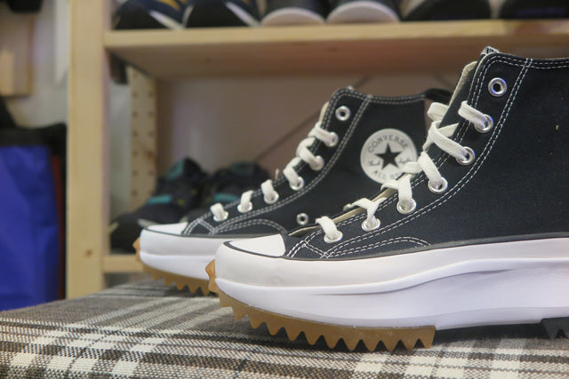 Converse Run Star Hike Hi - Black/White/Gum-Sneakers-Navy Selected Shop