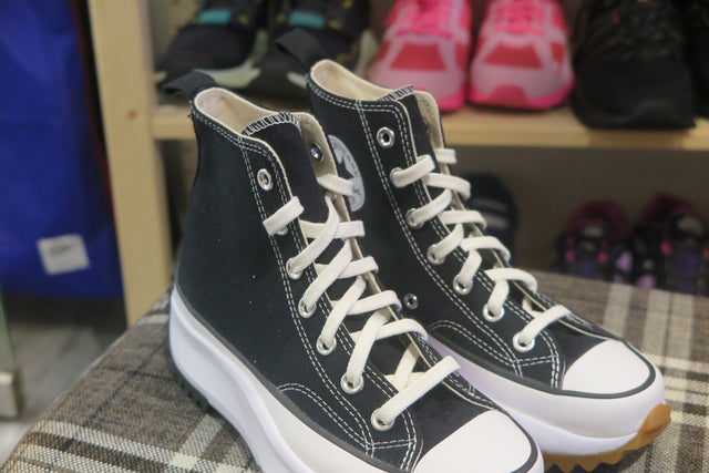 Converse Run Star Hike Hi - Black/White/Gum-Sneakers-Navy Selected Shop