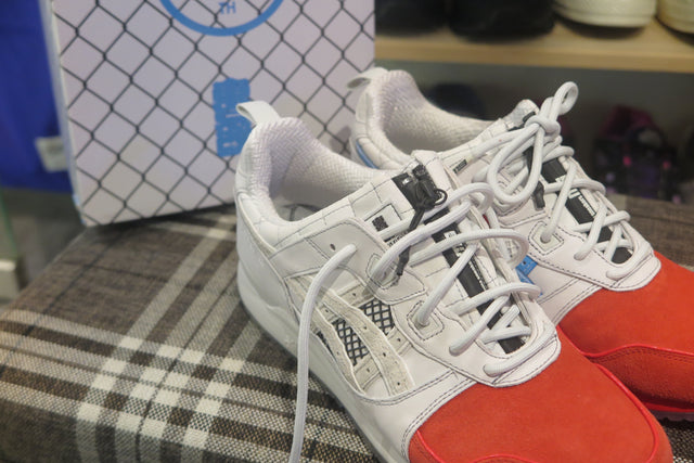 Mita Sneakers x Mitsui x Kunii x Asics Gel Lyte III OG "TRICO 2020" - White/Tricolore-Sneakers-Navy Selected Shop