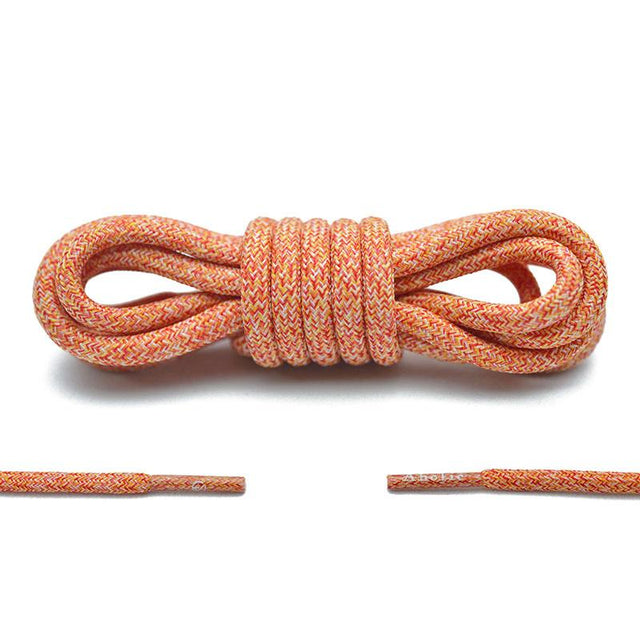 Aholic Multi-Color Shoelaces (迷彩混色鞋帶) - Orange Camo (橙迷彩)-Shoelaces-Navy Selected Shop