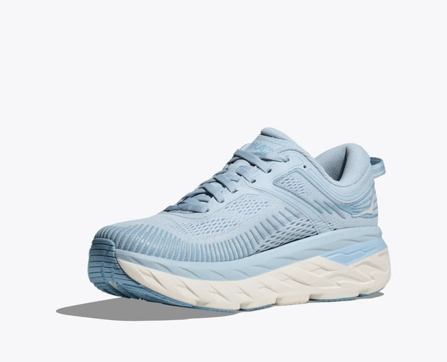 Hoka WMNS Bondi 7 - Ice Water/White-Preorder Item-Navy Selected Shop