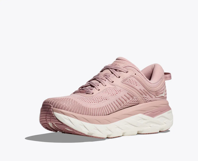 Hoka WMNS Bondi 7 - Peach Whip/White-Preorder Item-Navy Selected Shop