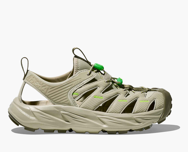 Hoka Hopara - Oyster Mushroom/Neon Lime-Preorder Item-Navy Selected Shop