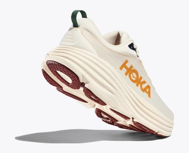 Hoka Bondi 8 - Oat Milk/Alabaster-Preorder Item-Navy Selected Shop