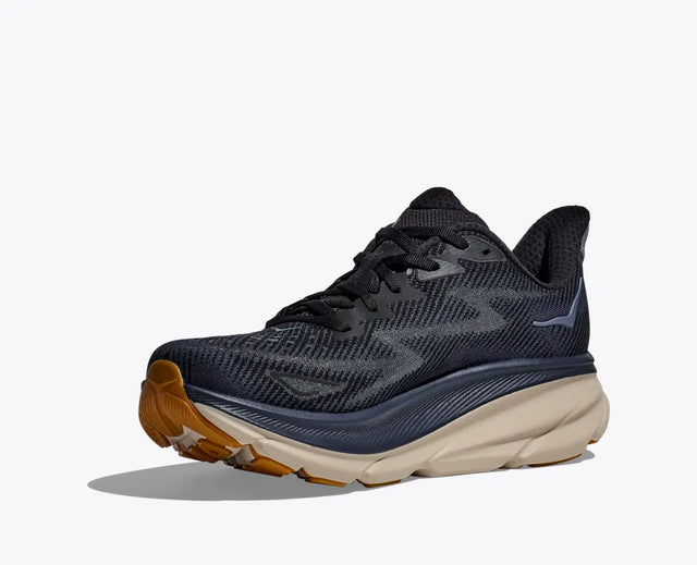 Hoka Clifton 9 - Black/Varsity Navy-Preorder Item-Navy Selected Shop