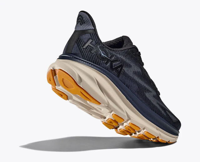 Hoka Clifton 9 - Black/Varsity Navy-Preorder Item-Navy Selected Shop